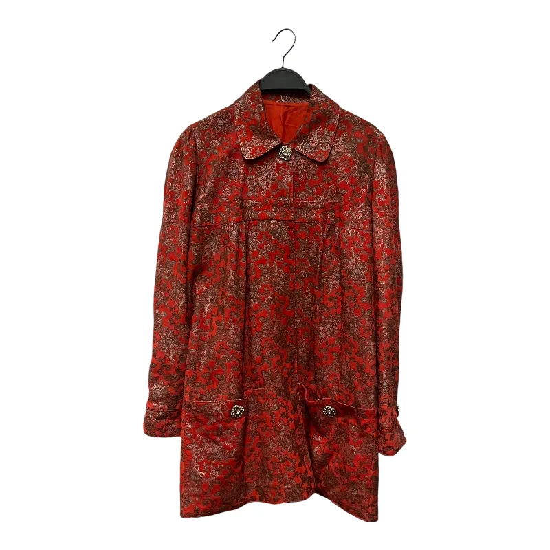 Lucia Marino/Peacoat/L/Paisley/Cotton/RED/Vintage Peacoat