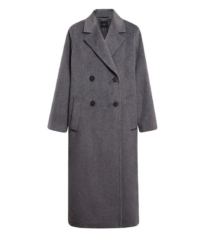 Max Mara Weekend Cappotto Zufolo Grigio Donna