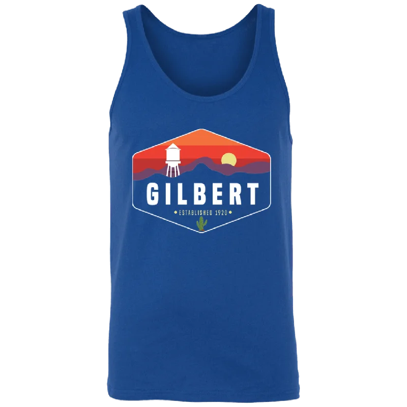 Gilbert Sunset | Unisex Tank Top | True Royal Blue