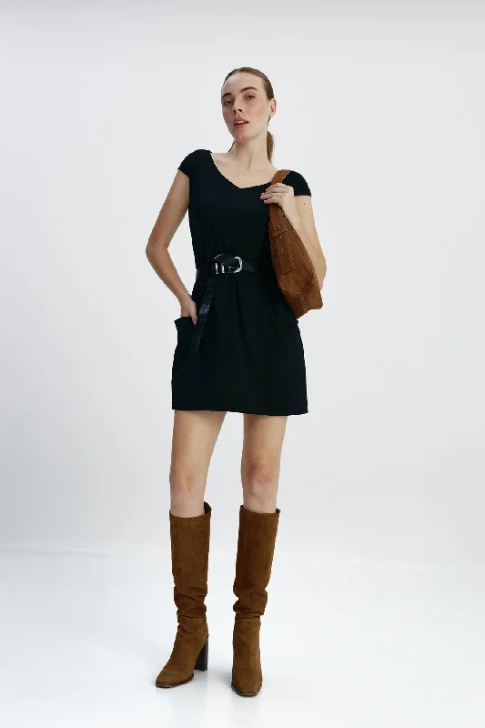 Vestido mujer negro Maggoo