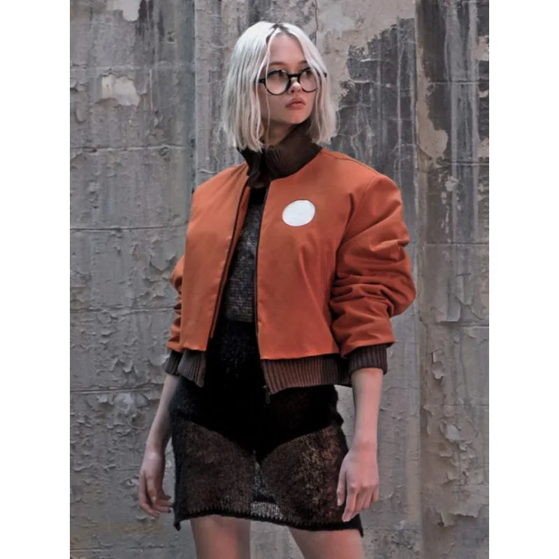 Kim Kitsuragi Disco Elysium Orange Bomber Jacket